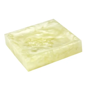 Мыльница Bath Plus Pearl полирезин цвет желтый 83410284 STLM-2080047