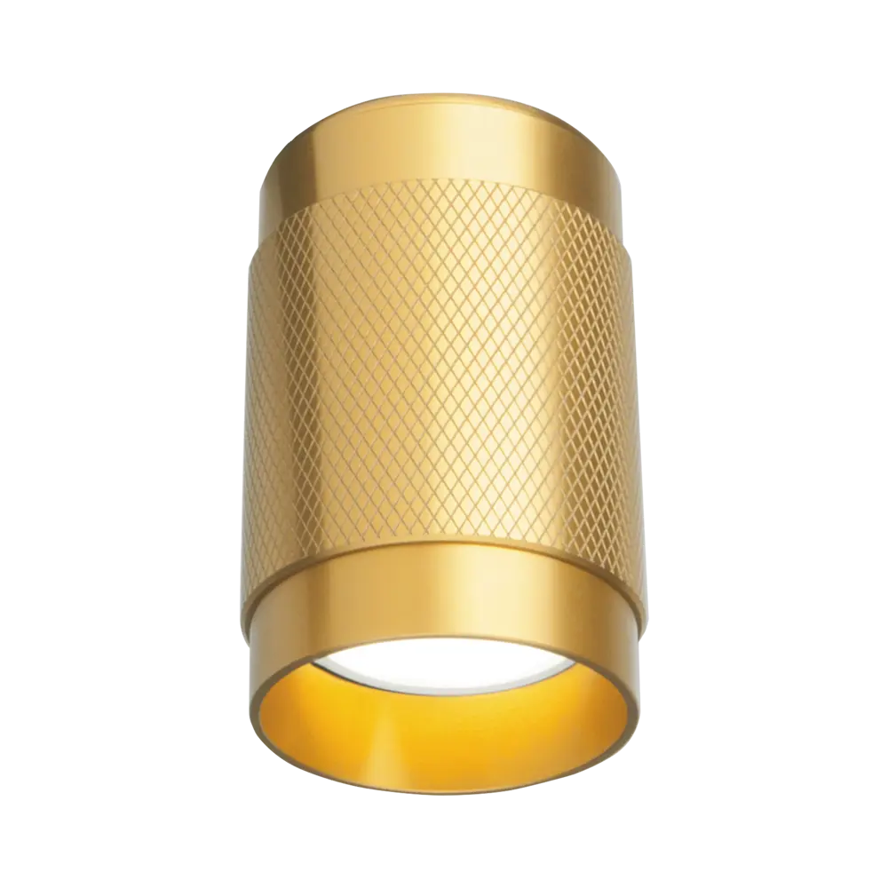 Светильник точечный накладной Elektrostandard DLN109 GU10, 2 м², цвет золото 85095292 STLM-2170243  - Вид №1
