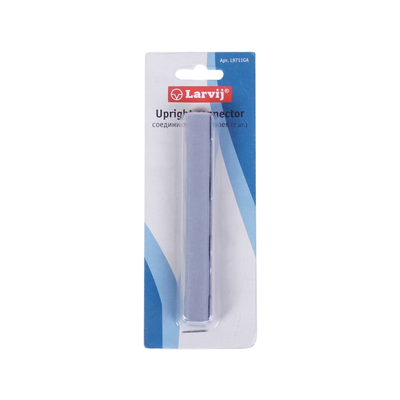 Соединители для стойки , 113х13х12 мм, серый, 2 шт LJPS0331 Public Steel Россия  - Вид №2