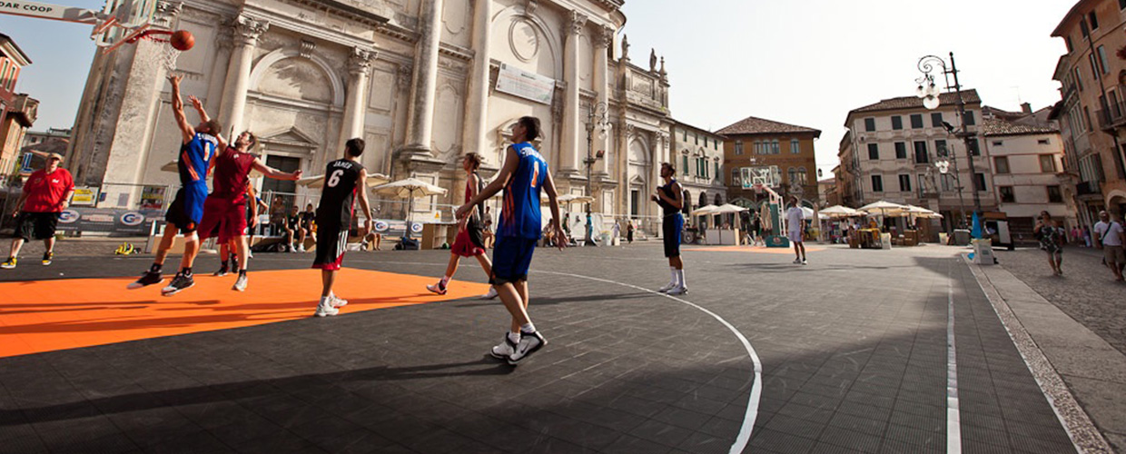 Gripper Outdoor Модульная поверхность для занятий спортом на открытом воздухе Geoplast  - Вид №1