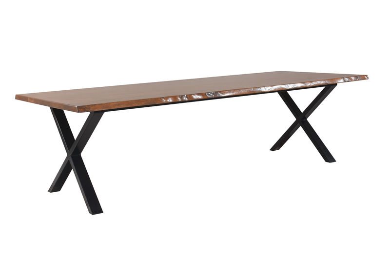 Сделанный на заказ стол Wany Edge с металлическим основанием ijlbrown sun-id-3251818