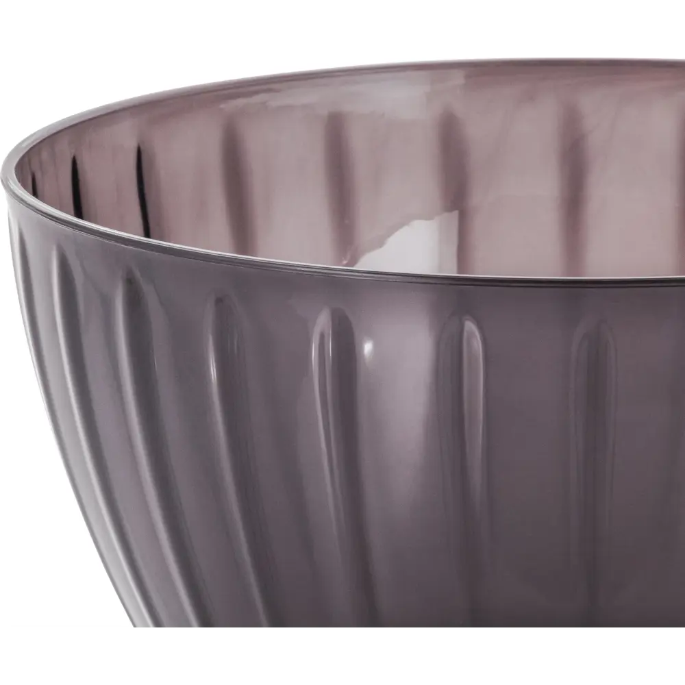 Салатник Neo Luxe 1700 мл 18 см круглый пластик цвет дымчатый кварц 86923956 STLM-2159482 Santreyd  - Вид №2
