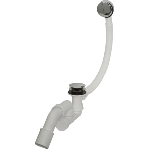 Сифон McALPINE для ванны с переливом 500 мм и механизмом клик-клак 82422802