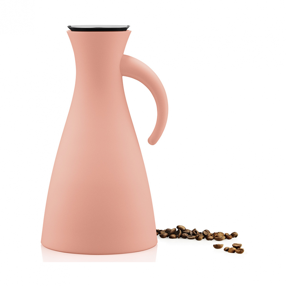 EVA SOLO 502820 Термокувшин Vacuum, 1 л, высокий, персиковый Пластик, боросиликатное стекло, силикон  - Вид №3