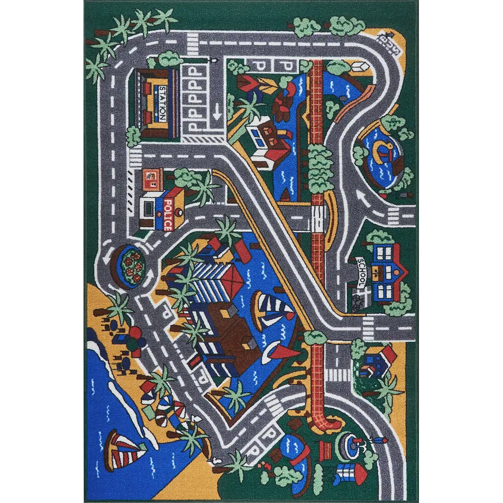 Ковер нейлон двусторонний  132890/128368 100х150 см CTIM STLM-2028186 - Вид №1