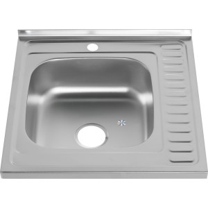 097L мойка MLN 6060 L нак. декор 0,8/180 (*10)