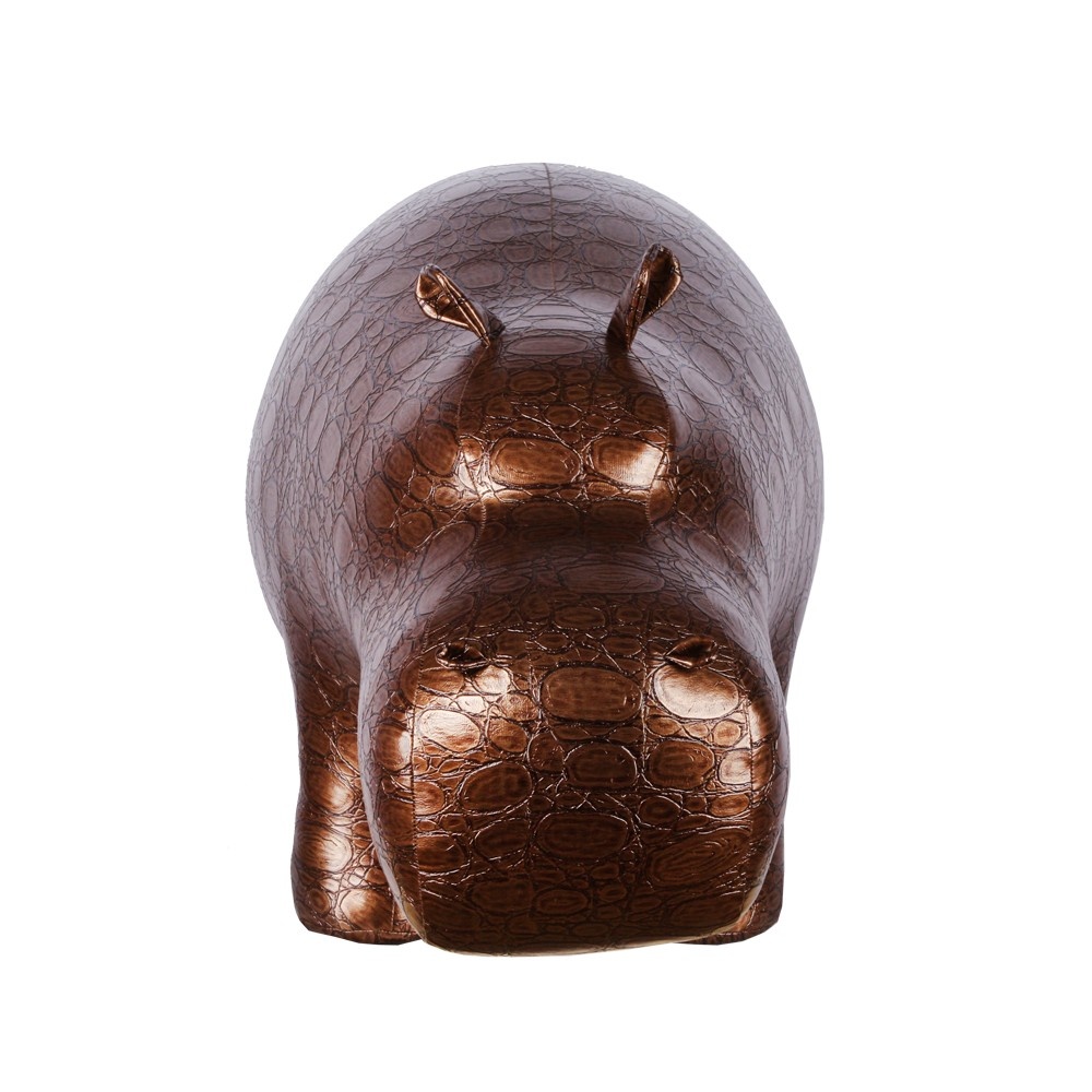 74129 Банкетка Пуф Бегемот малый Золото BOGACHO 4627145749616 - Вид №3