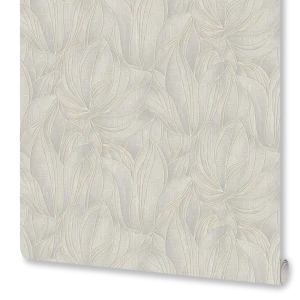 Обои флизелиновые Euro Decor Tulipe серые 1.06 м ED7119-24 88475947 STLM-2201381