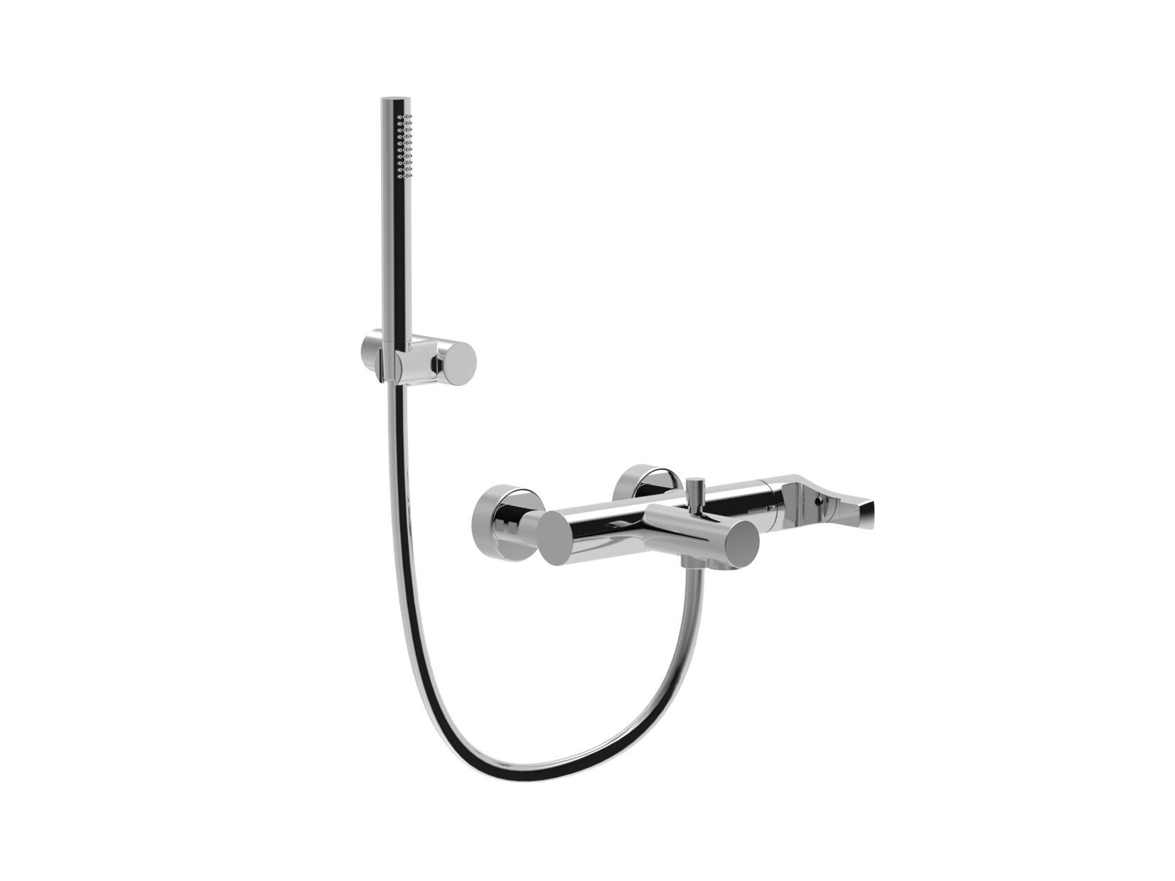 Однорычажный внешний смеситель для ванны с ручным душем Rubinetteria Giulini Ego ARCH-00082287 - Вид №1