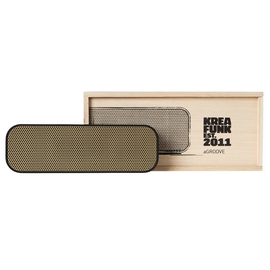 Колонка беспроводная aGROOVE чёрная KREAFUNK KFDZ52 - Вид №6