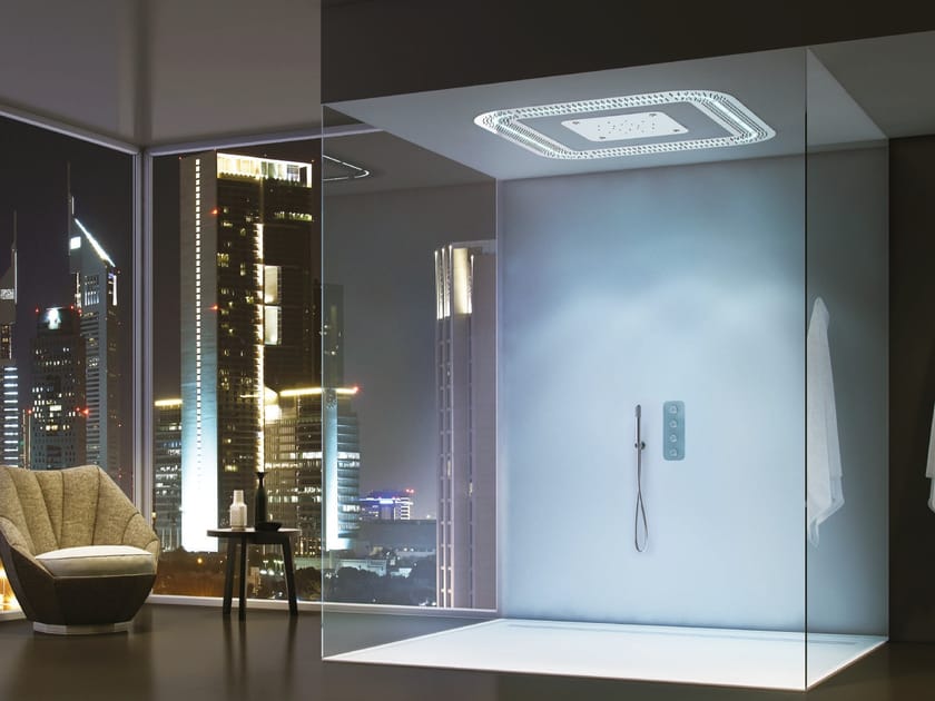 Эмоциональный душ с хромотерапией Ama Luxury Shower RAINYCLOUD ARCH-00147886