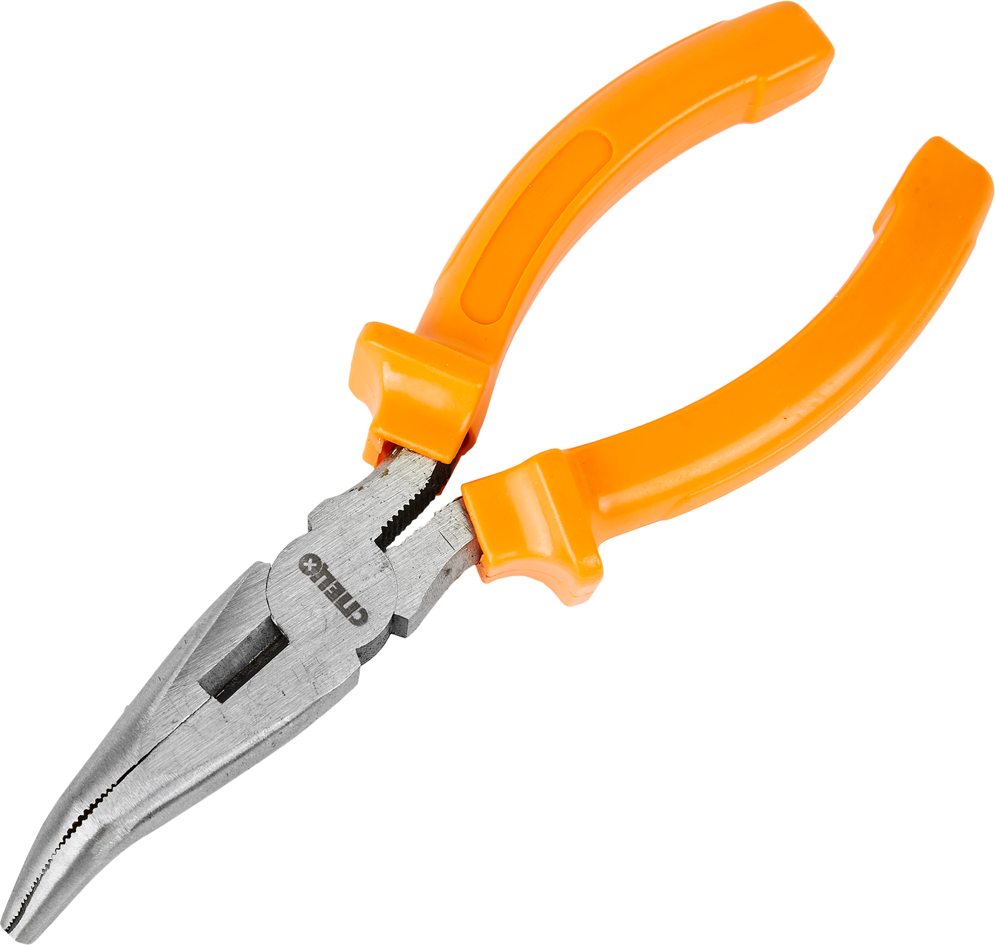 Плоскогубцы СПЕЦ с изогнутыми губками для точного монтажа 84556131 STLM-0051881