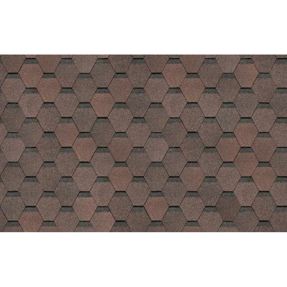 89350919 Гибкая черепица Docke Rustic коричневый 3 м² STLM-1015828 DACHA  - Вид №1