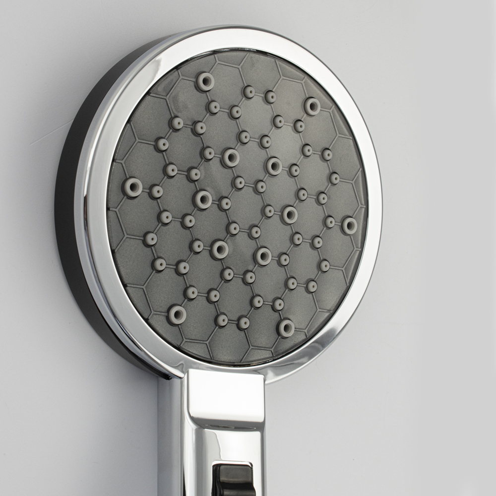 GFmark - Лейка круглая 3Д, душевая, массажная, 2 режима, код: 6048  - Вид №4