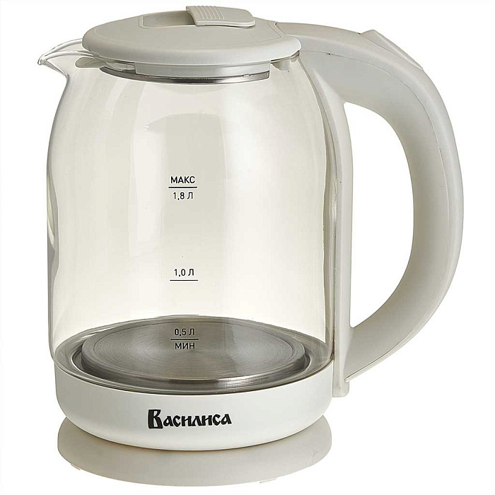 9050547 Электрочайник Василиса ВА-1035 белый STDN-0014505