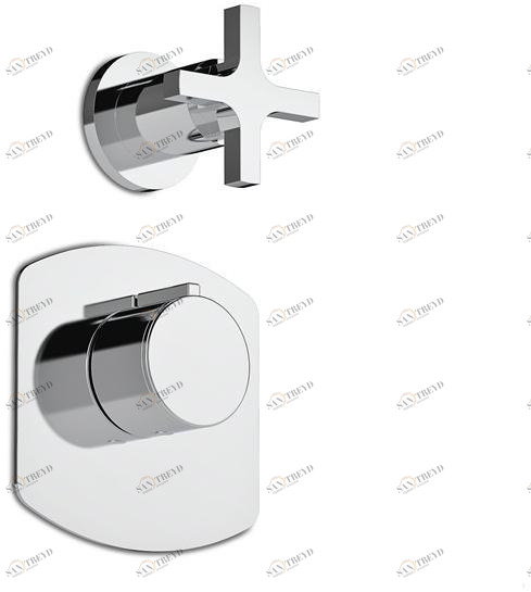 RUBINETTERIE STELLA Встроенный смеситель для душа Simple sun-id-1452789