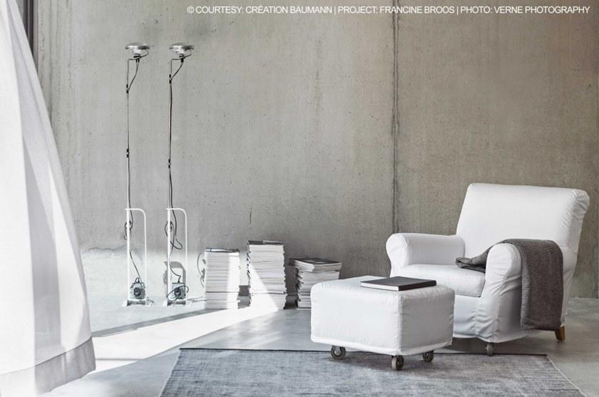 Flexform Кресло из ткани со съемным чехлом с подлокотниками Nonnamaria 10911 - Вид №1