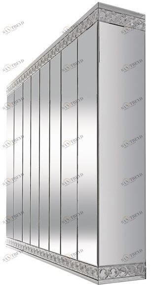 Reflex Модульный шкаф из дерева с зеркалом Casanova sun-id-1384617