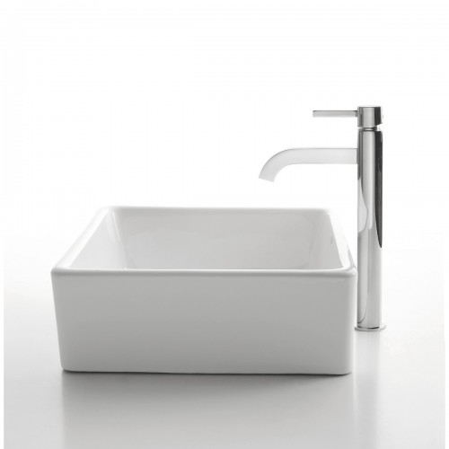 KCV-120 Накладная раковина на столешницу  прямоугольная Krausru  - Вид №5