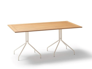 Прямоугольный садовый стол из тикового дерева