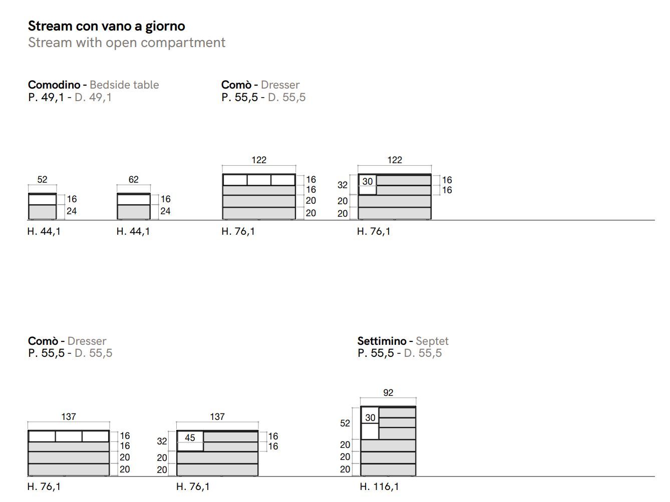 Облагороженный комод Adok Stream ARCH-00133860 - Вид №3