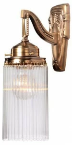 Patinas Lighting Бра ручной работы из латуни Triest