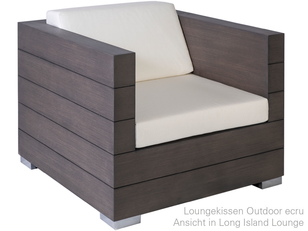 10.00.0724 Подушка спинки центрального модуля Outdoor Sunbrella ecru Mbm LONG ISLAND - Вид №4