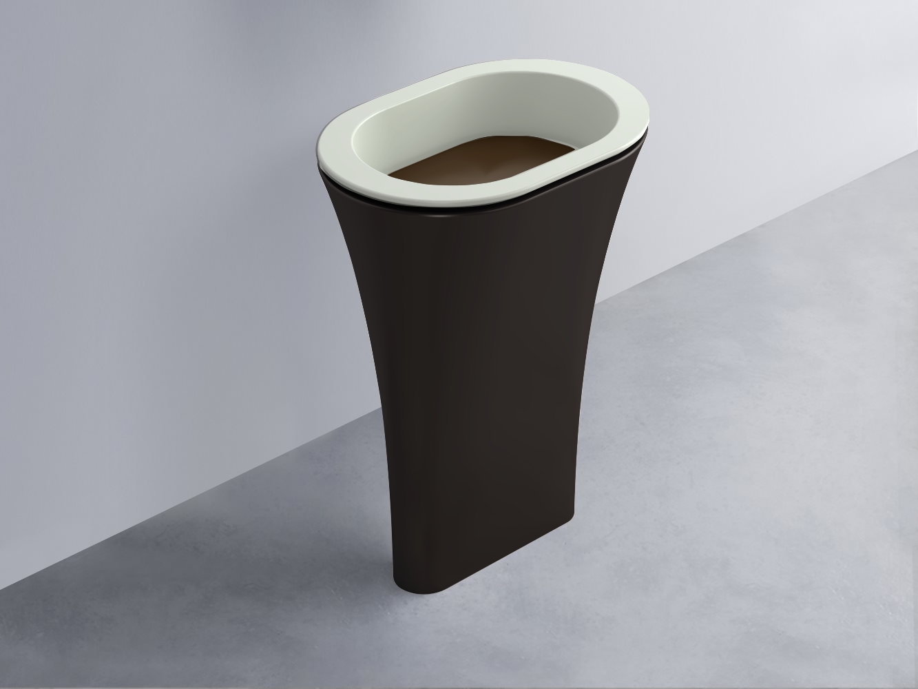 AMLA65-PM+AMPILO-CA+AMCOLO-LV Раковина Amedeo Ovale отдельностоящая cielo Enjoy + Amedeo Ceramica Cielo