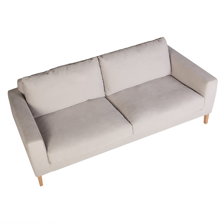 Диван Malin, трехместный, светло-бежевый Sits S1398 - Вид №4