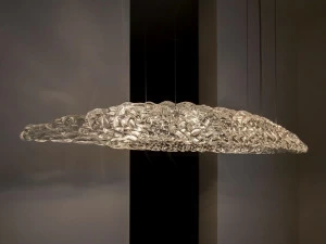 ILFARI Подвесной светильник с прямым светом в стекле  11710/11711