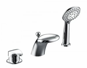 Встраиваемый смеситель на 3 отверствия COBRA F5140197CP-1-RUS bravat