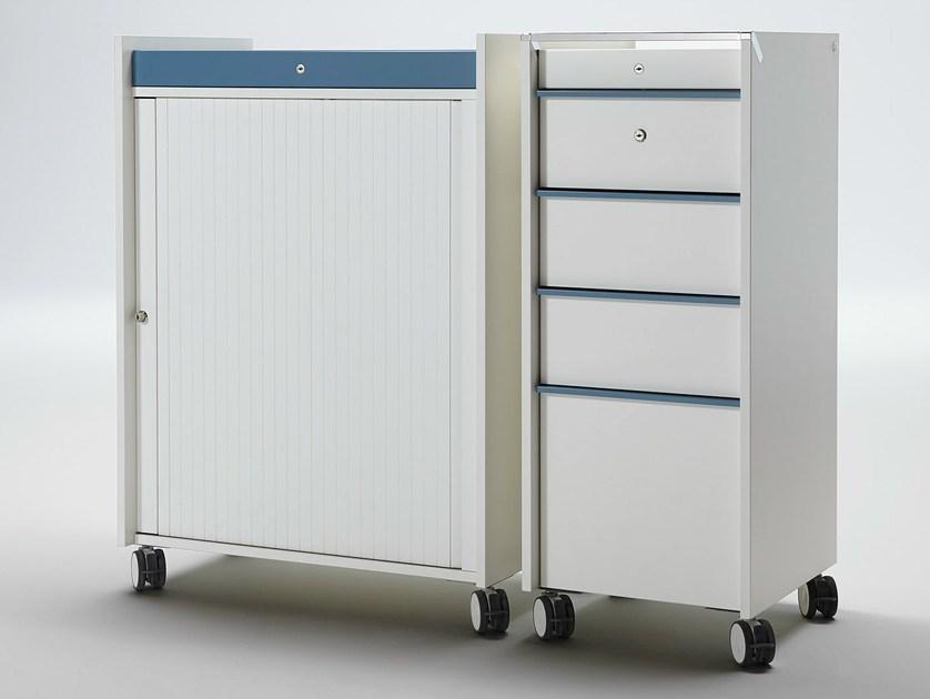 König Neurath Тумба офисная металлическая на колесиках с замком Mobili ufficio sun-id-1418301 - Вид №1