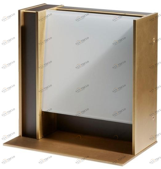 VeniceM Настольная светодиодная лампа из латуни Glam sun-id-1432725