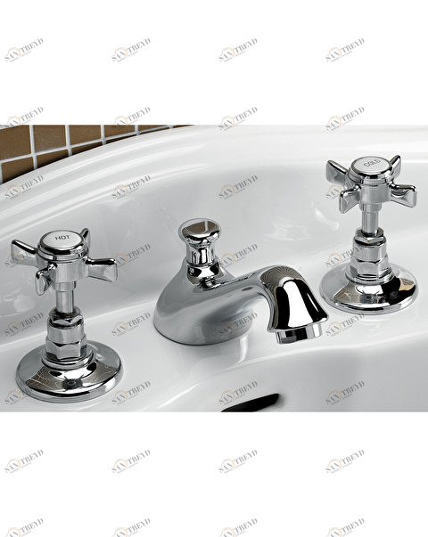 MARF26 Кран для раковины Coventry на 3 отверстия Devon&Devon 