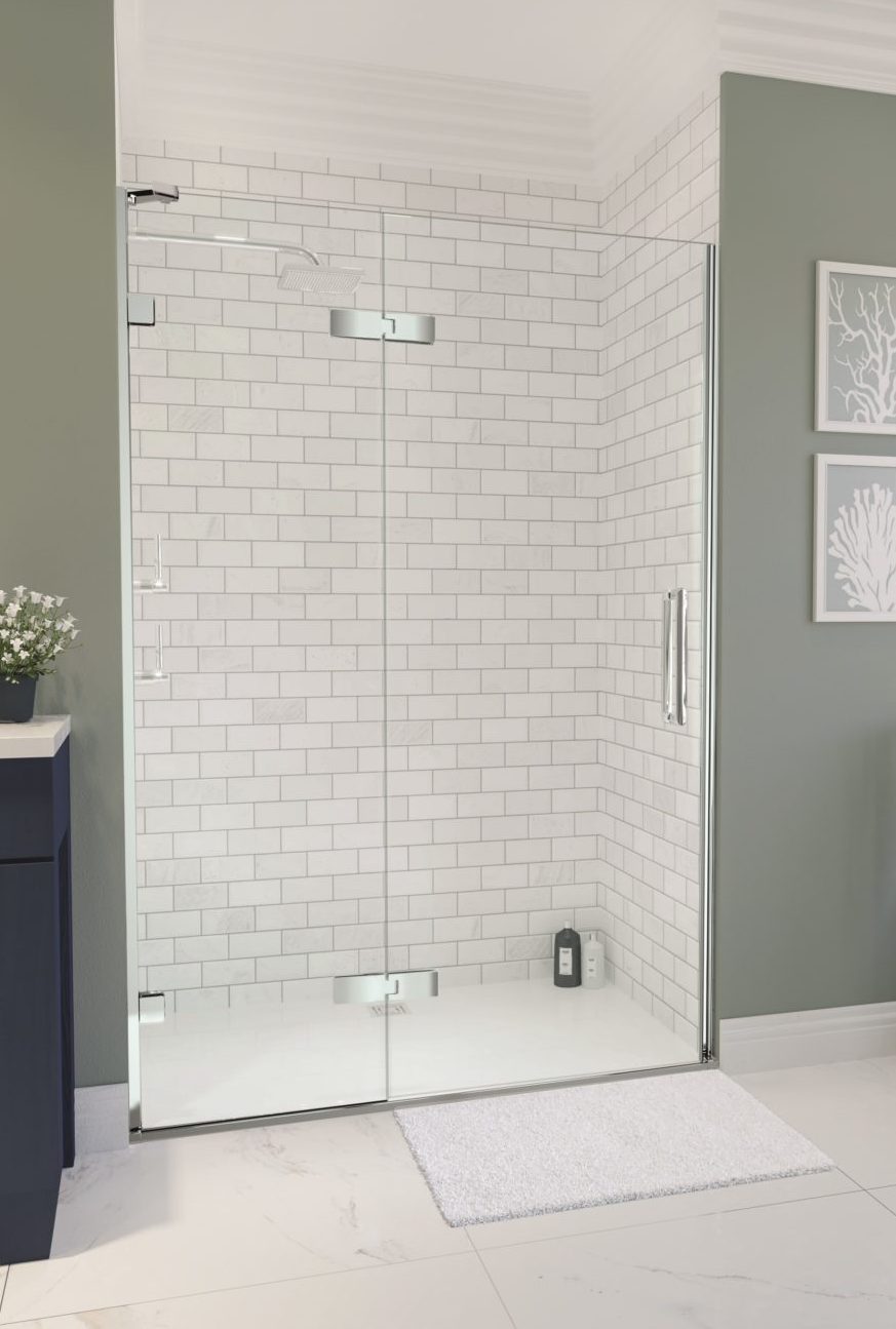 Дверь в нишу GHA950H L или R Merlyn Arysto Хромированный 