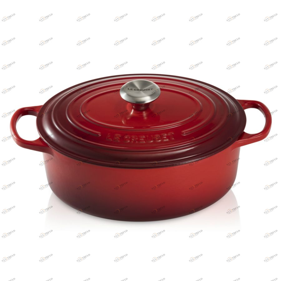 Утятница чугунная Le Creuset, Ø29 см, вишневая 21178290602430
