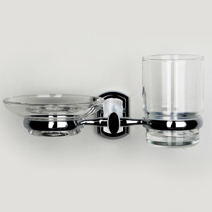 K-3026 Oder Держатель стакана и мыльницы WasserKRAFT Oder K-3000