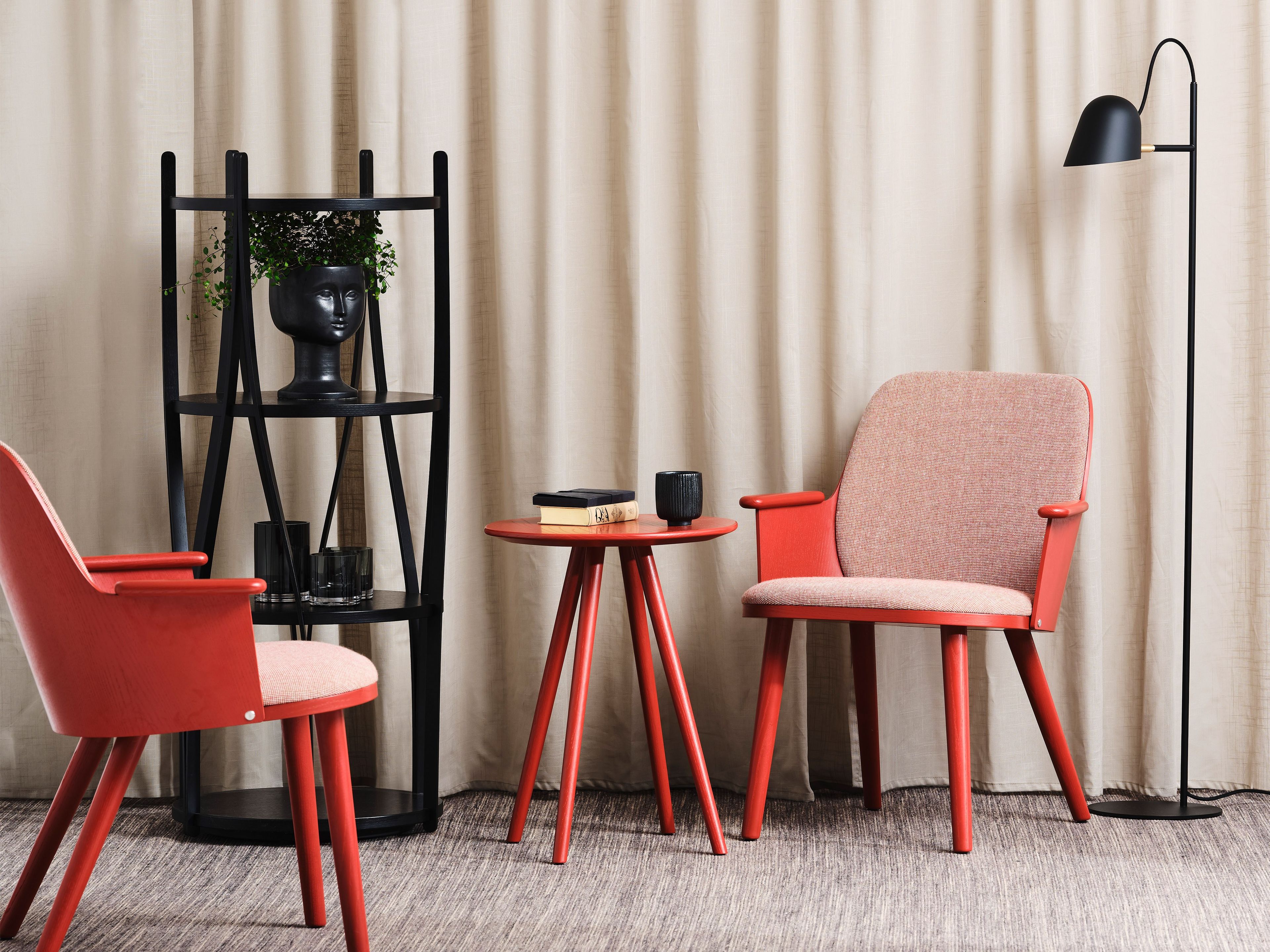 Тканевый стул с подлокотниками Karl Andersson SANDER CONFERENCE ARCH-00117822 - Вид №2