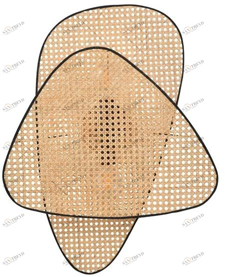 Market Set Венский соломенный настенный светильник Screen cannage 655172