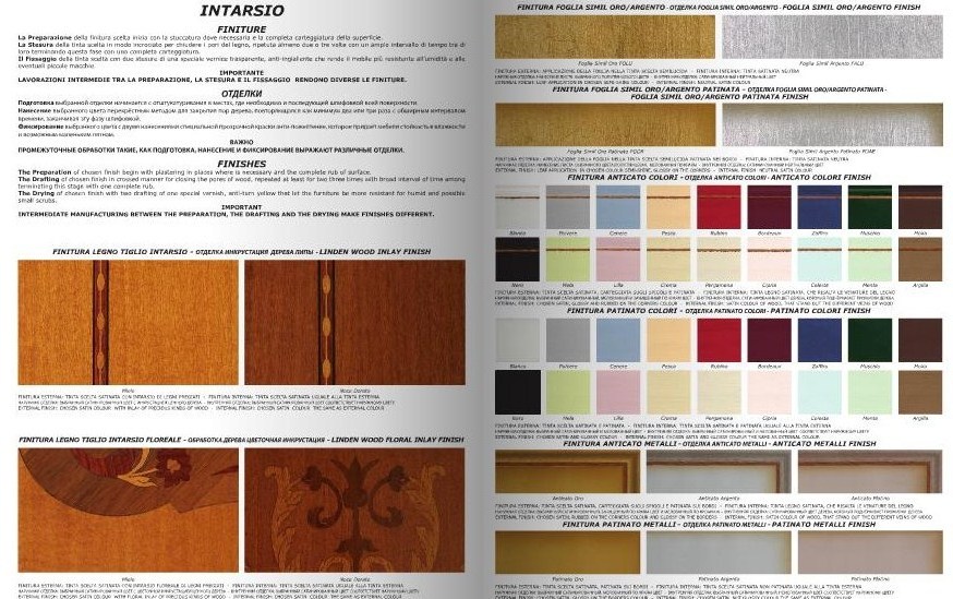 Комплект мебели для ванной комнаты IL TEMPO DEL 11 INTARSIO Santreyd 220 - Вид №1