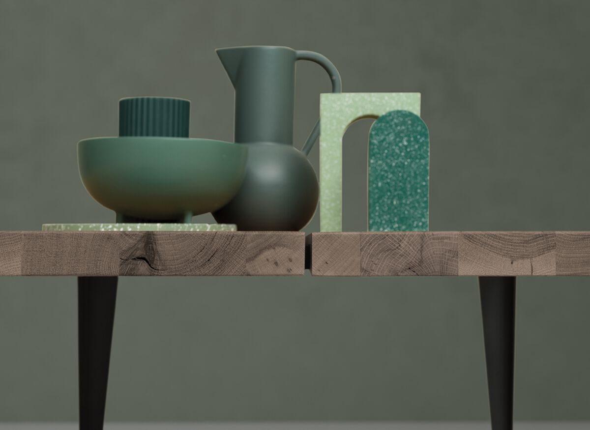 Прямоугольная столешница из дуба Devina Nais Близнецы ARCH-00133967 - Вид №4