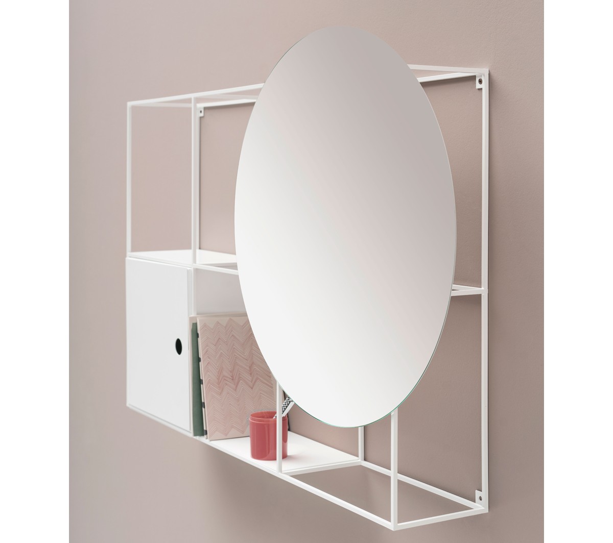 Ex.T FELT COMPOSITION 2 Стенка модульная белая EXFELTCOMB2BIANCO  - Вид №3