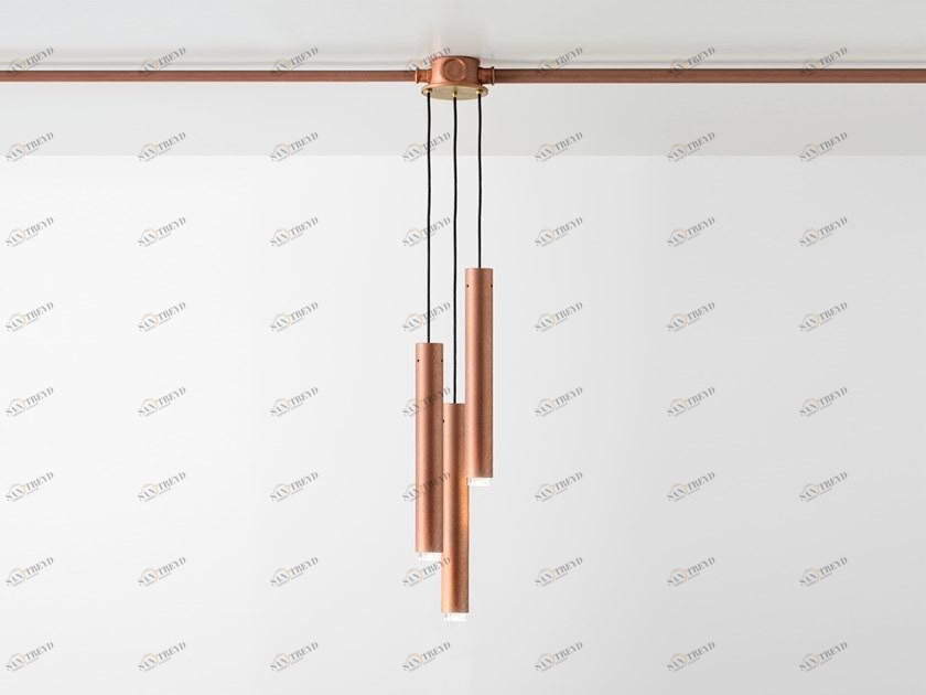 Aldo Bernardi Подвесной светильник светодиодный медный Multibox sistema sun-id-1433756