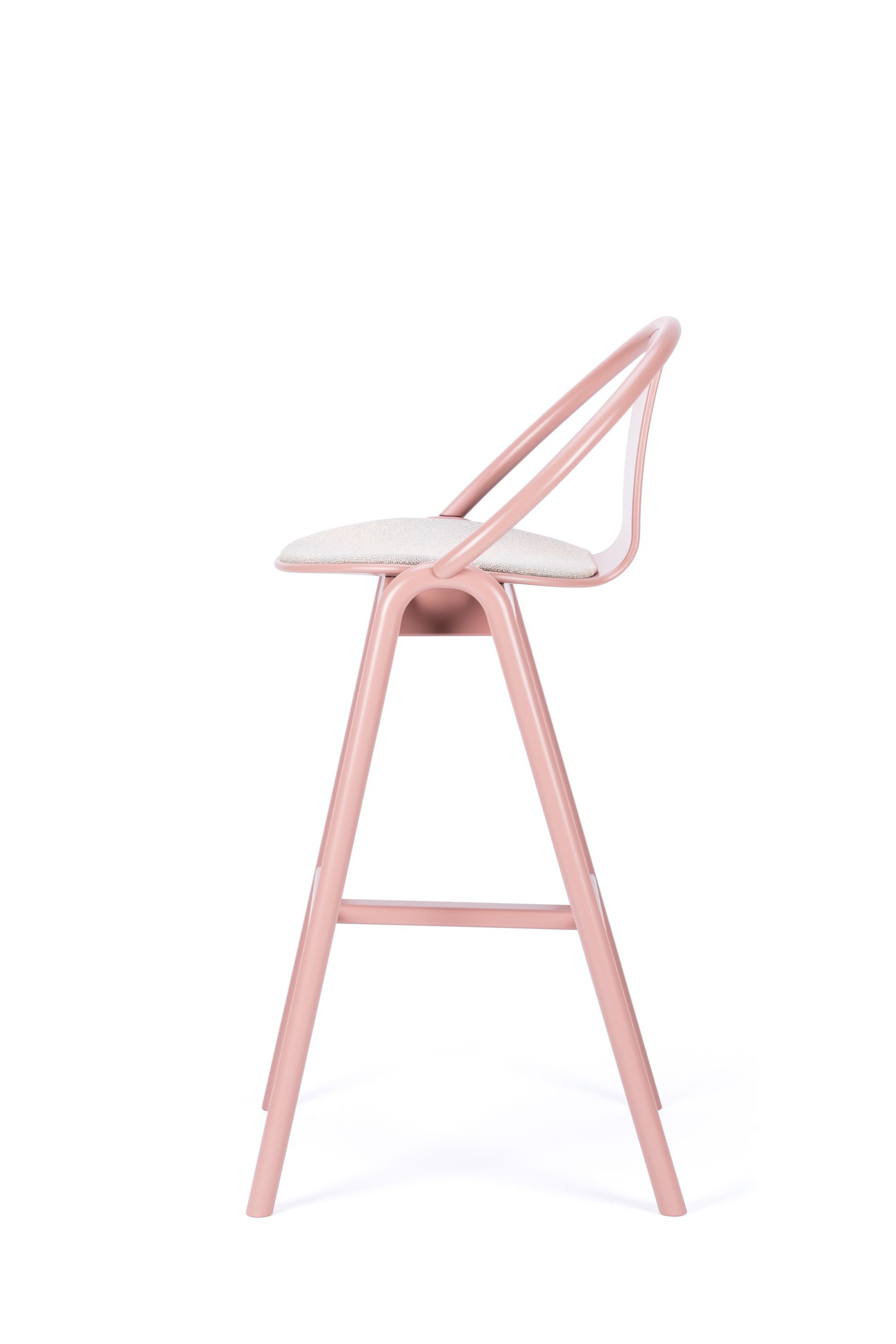 Высокий стул с мягким сиденьем TON AGAIN ARCH-00023267 - Вид №30