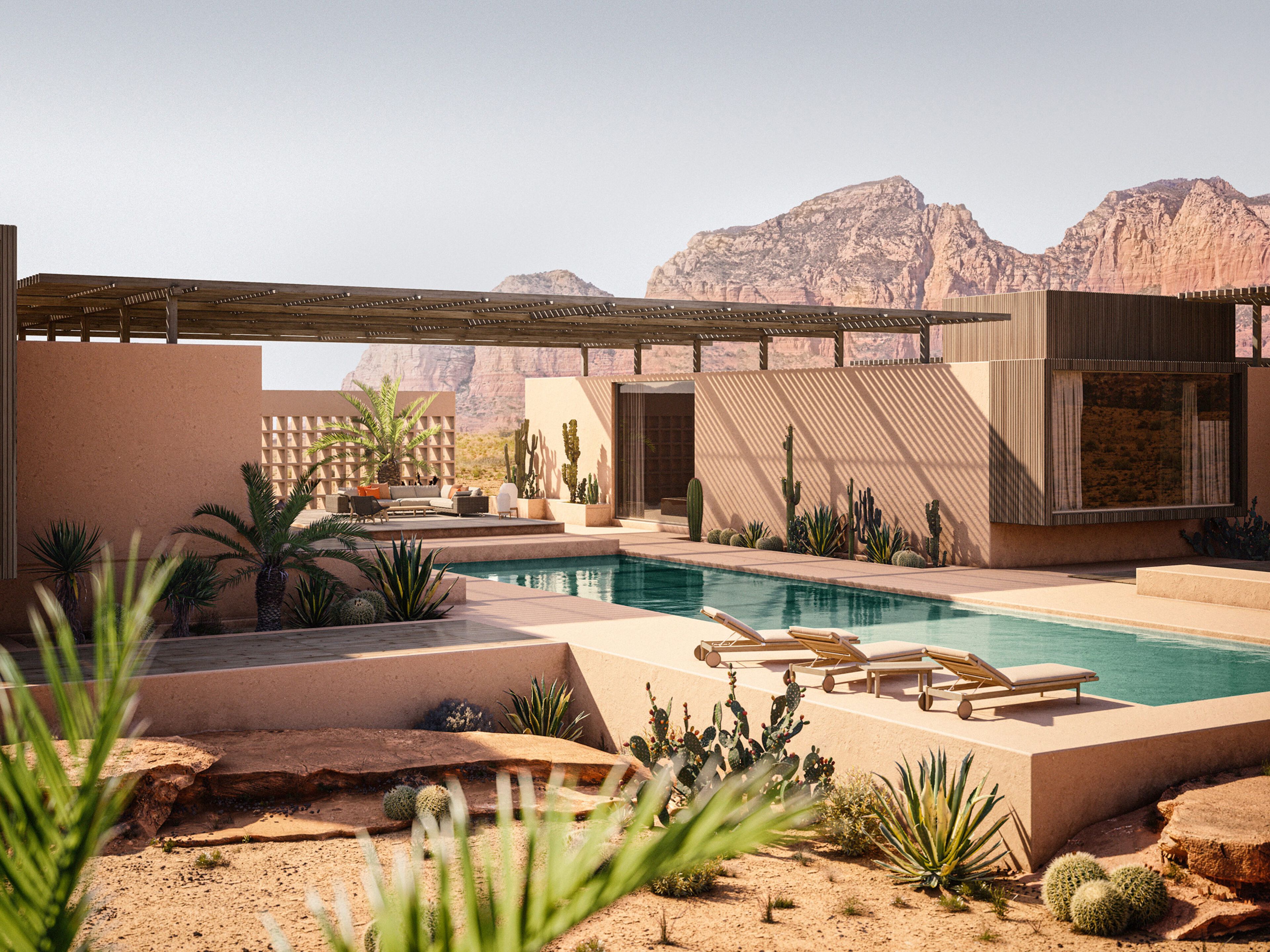 Тканевый модульный садовый диван DEDON Парос ARCH-00110216 - Вид №1