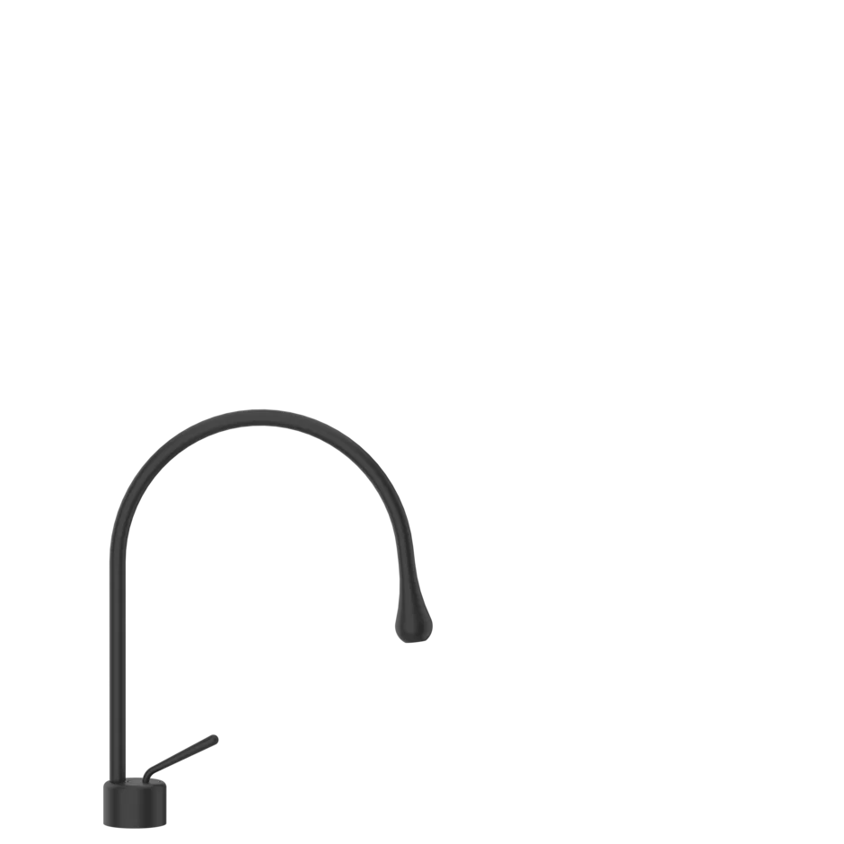 Смеситель для умывальника 33602 299 Gessi Goccia МАТОВО-ЧЕРНЫЙ 33602299