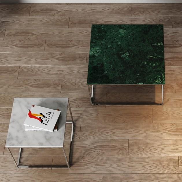 TemaHome Квадратный мраморный журнальный столик Gleam sun-id-1491550 - Вид №4