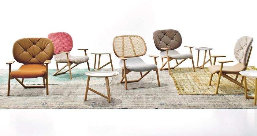 Moroso Круглый деревянный журнальный столик Klara sun-id-1345655 - Вид №3