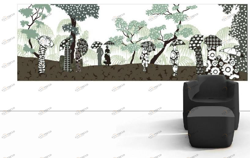 CONCEPTUWALL Уникальная полоса Paysage sun-id-1479526