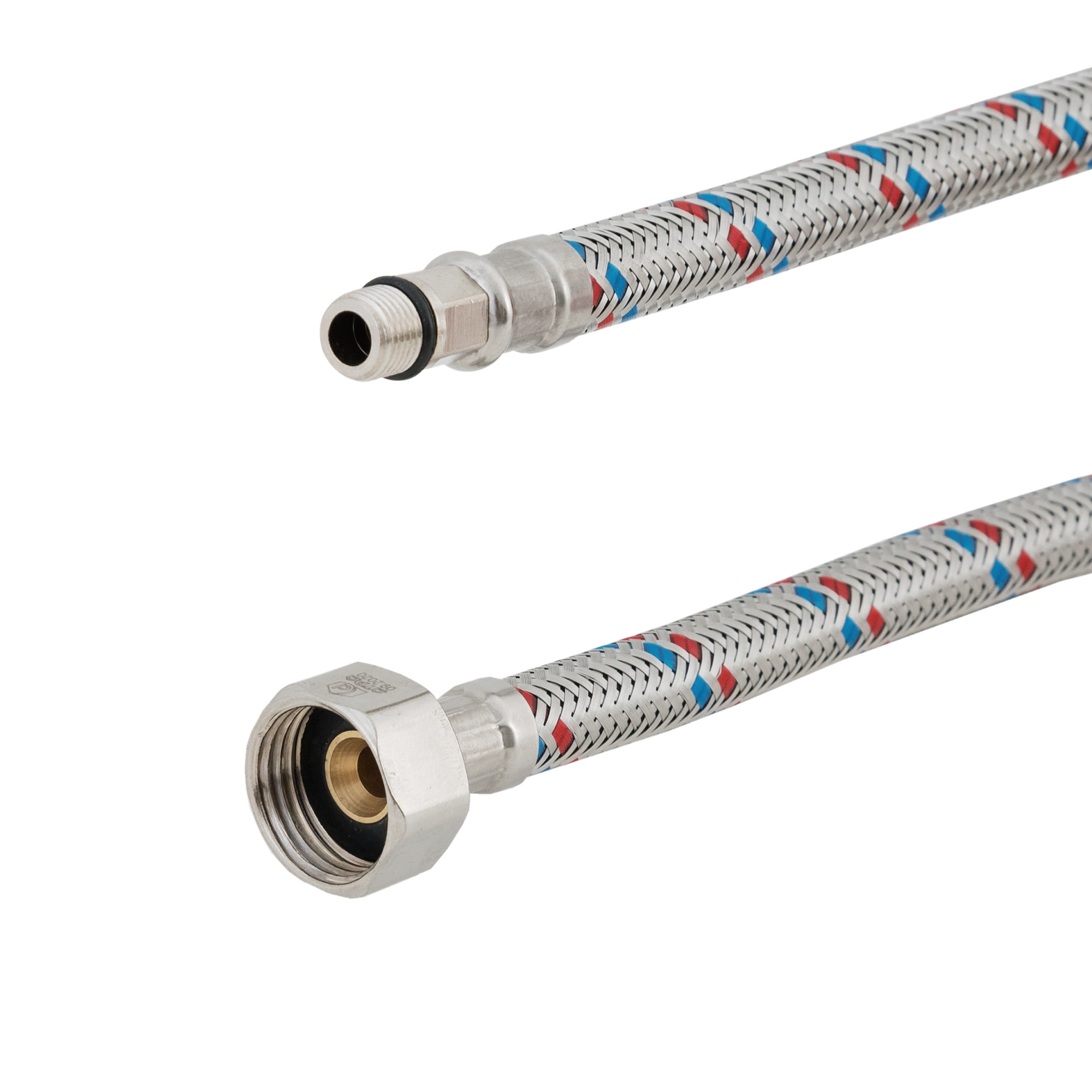 82894096 Гибкая подводка для воды, 1/2", М10, штуцер-гайка, 200 см Santreyd  - Вид №1